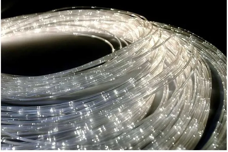 2m x 100 Tails Fibre Optic Colour Changing Sidesparkle Tails with LED Lightsource