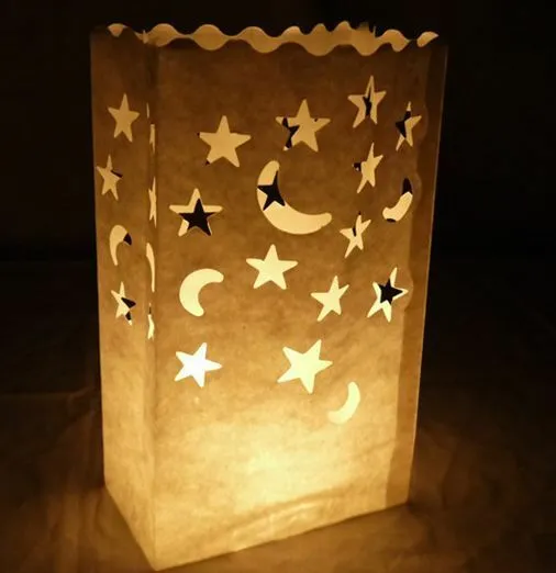 30 X Lantern Bags Tealight Candle Wedding Party Decoration Bag Christmas Love