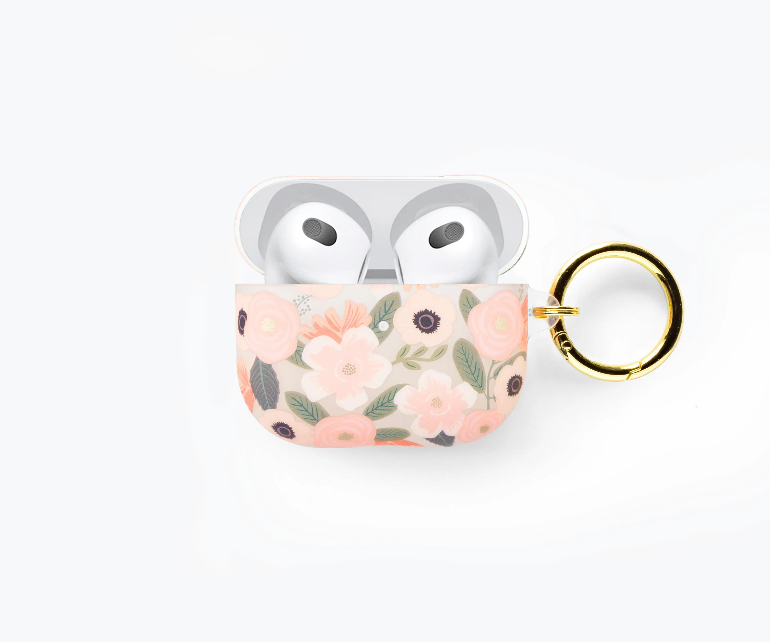 AirPods 3rd Generation Case - Clear Wildflowers