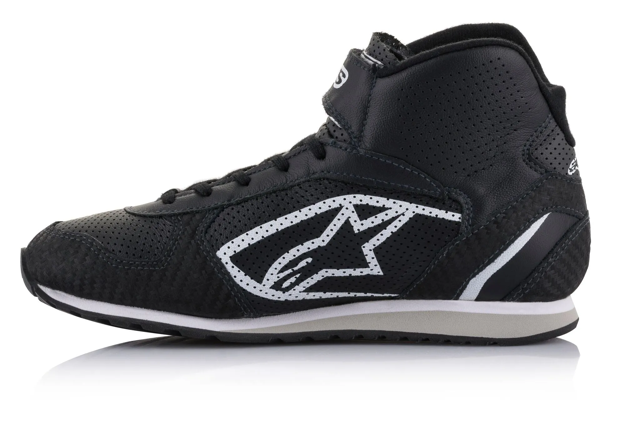 ALPINESTARS 2719021_12_13 Mechanic's shoes RADAR, FIA 8856-2018, black/white, Size 47