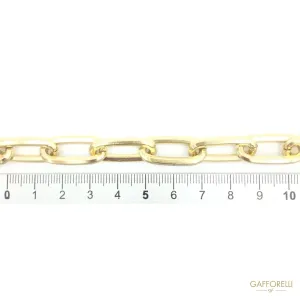 Aluminium Chain with Square Wire - 2629 Gafforelli Srl