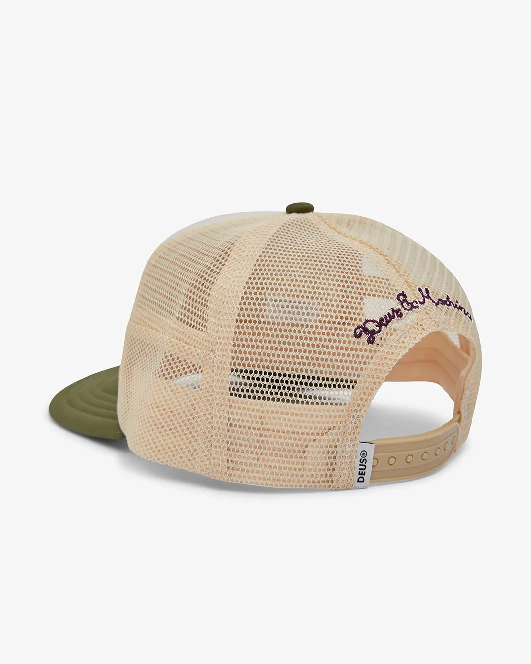 Amped Circle Trucker | Cream | Deus Ex Machina