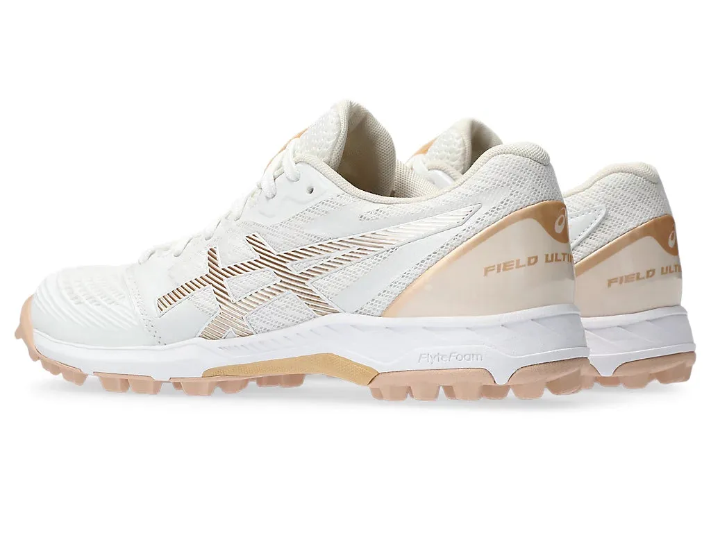 Asics Field Ultimate FF 2 (White/Champagne) Womens