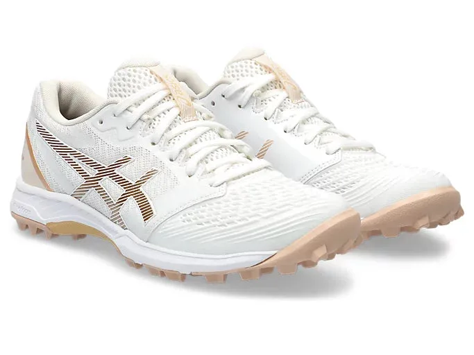 Asics Field Ultimate FF 2 (White/Champagne) Womens