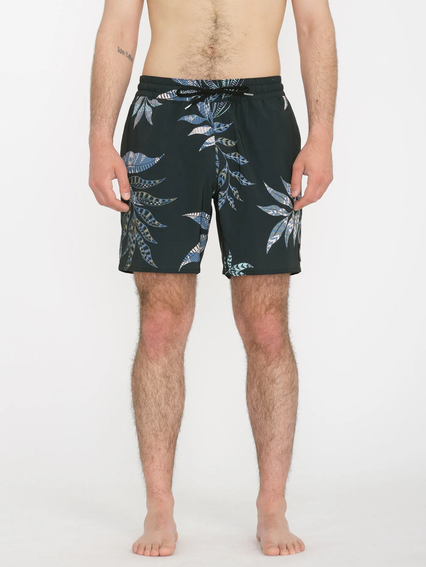 Baffle Trunk 17"Boardshort - BLACK