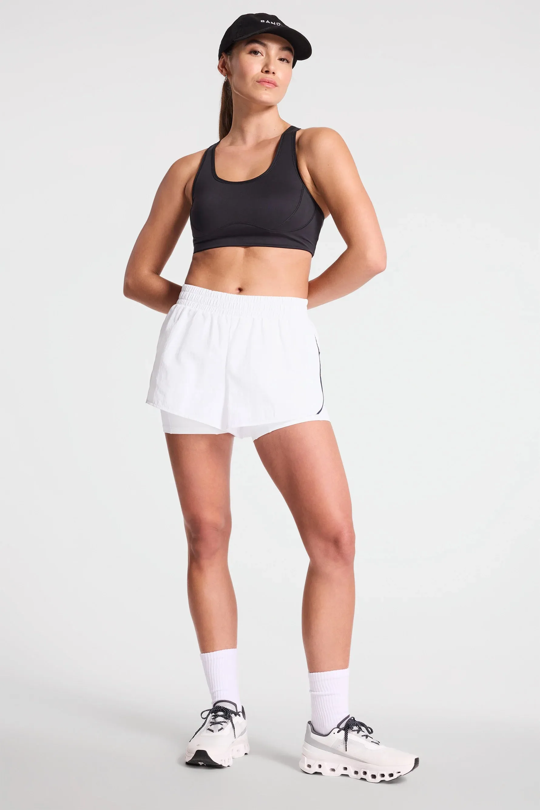 Bandier Contrast Run Short