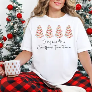 Christmas Tree Farm | Christmas Comfort Colors Shirt