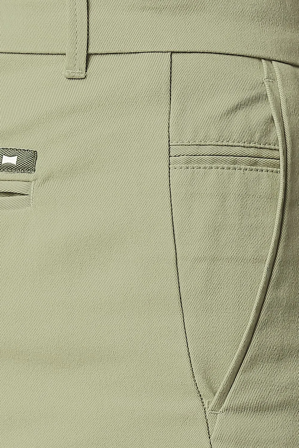 Comfort Fit Pure Cotton Twill Shorts