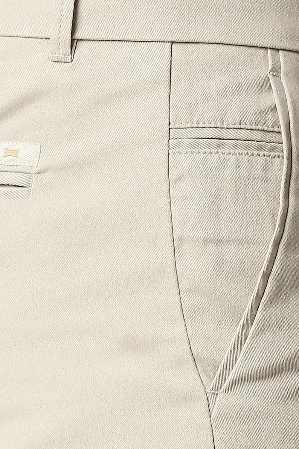 Comfort Fit Pure Cotton Twill Shorts