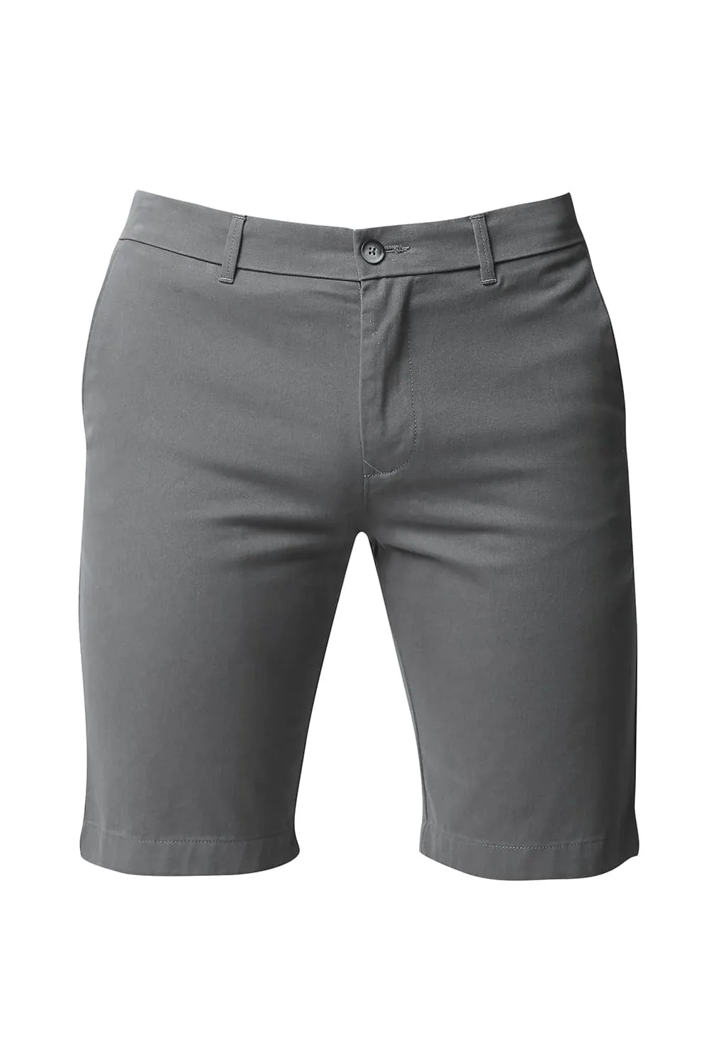 Comfort Fit Pure Cotton Twill Shorts