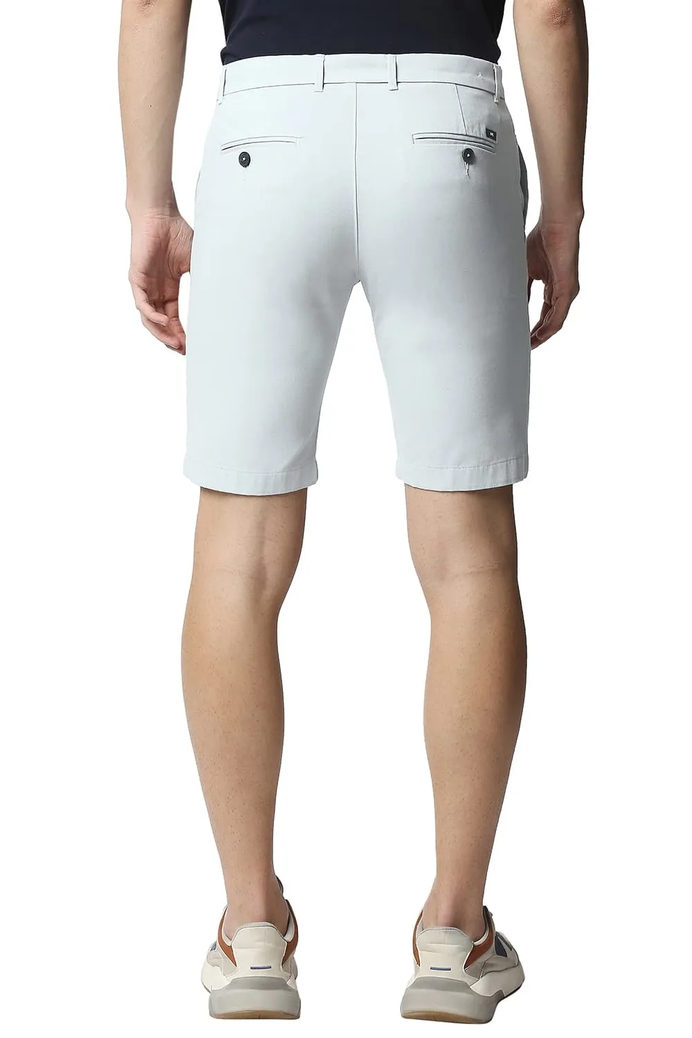 Comfort Fit Pure Cotton Twill Shorts