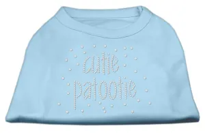 Cutie Patootie Rhinestone Shirts Baby Blue MD (12)