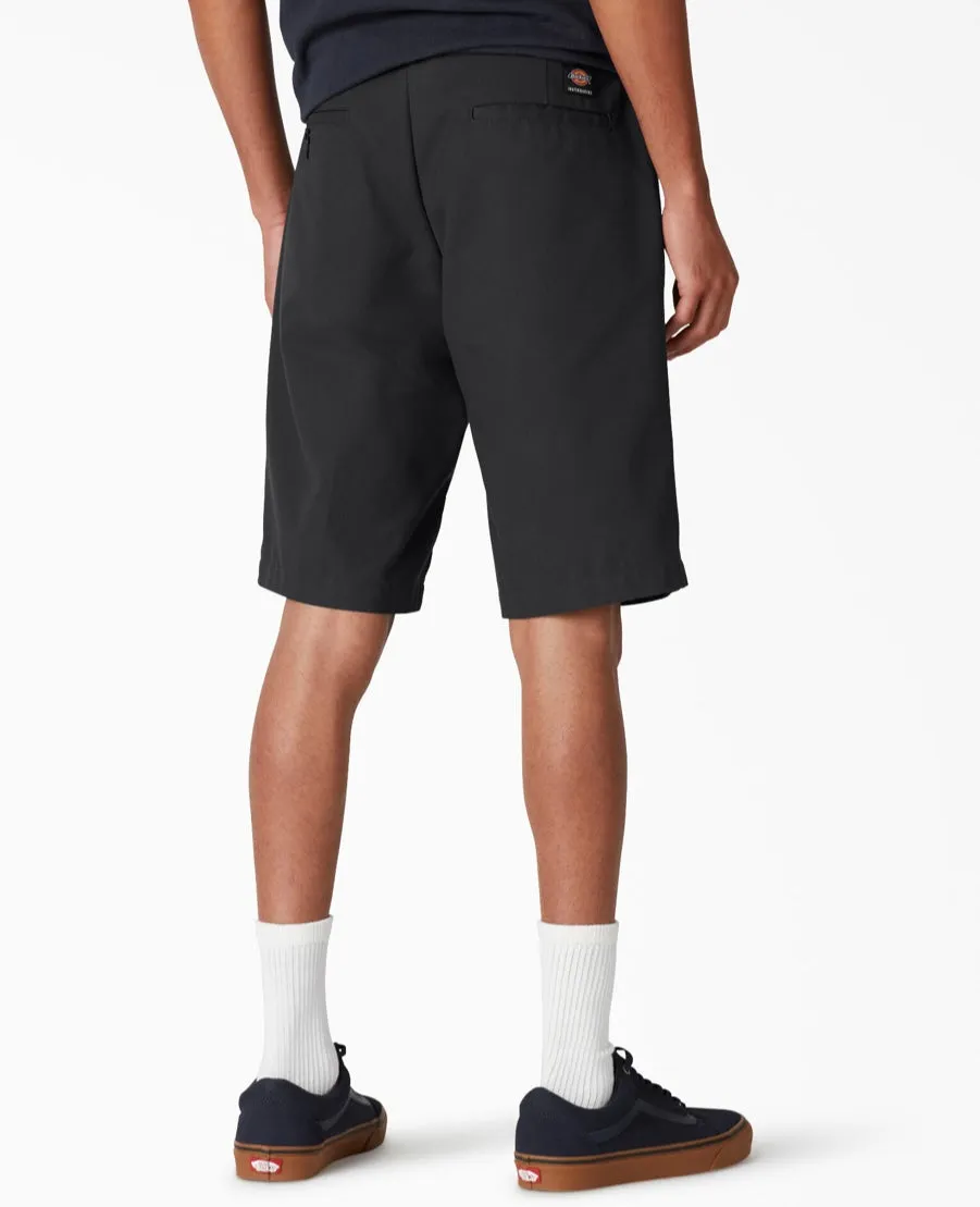 Dickies Skateboarding Slim Fit Shorts, 11", Black