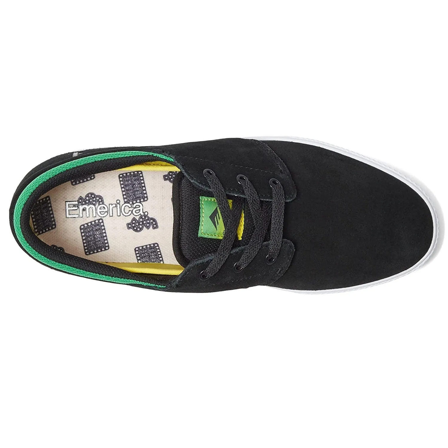 Emerica Shoes Figgy G6 X Shake Junt - Black