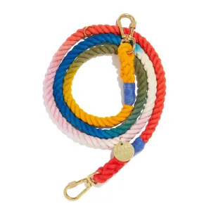 Found My Animal | Original Adjustable The Henri Ombre Cotton Rope Dog Leash