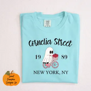 Ghost Riding Bike in NY | Comfort Colors Shirt