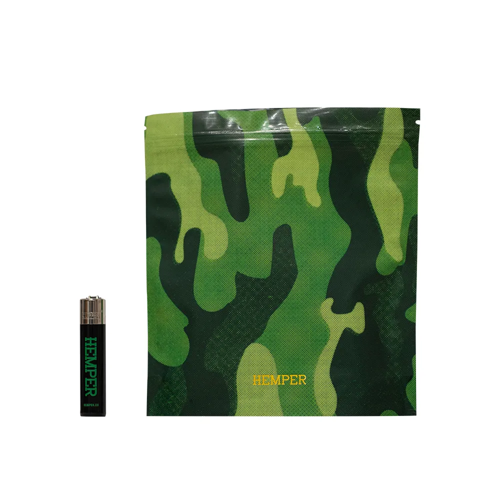 HEMPER - Camo Smell Proof bags Large Size - 5ct