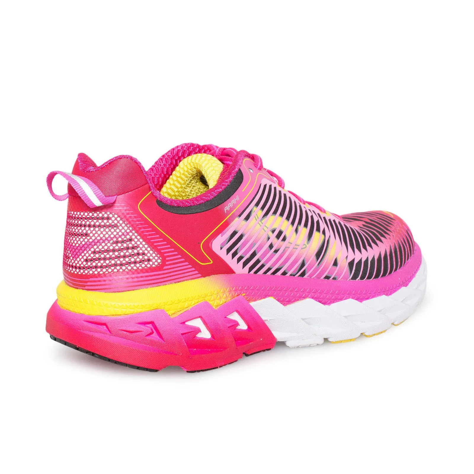 Hoka One One Arahi Virtual Pink / Neon Fuchsia Shoes - Women's