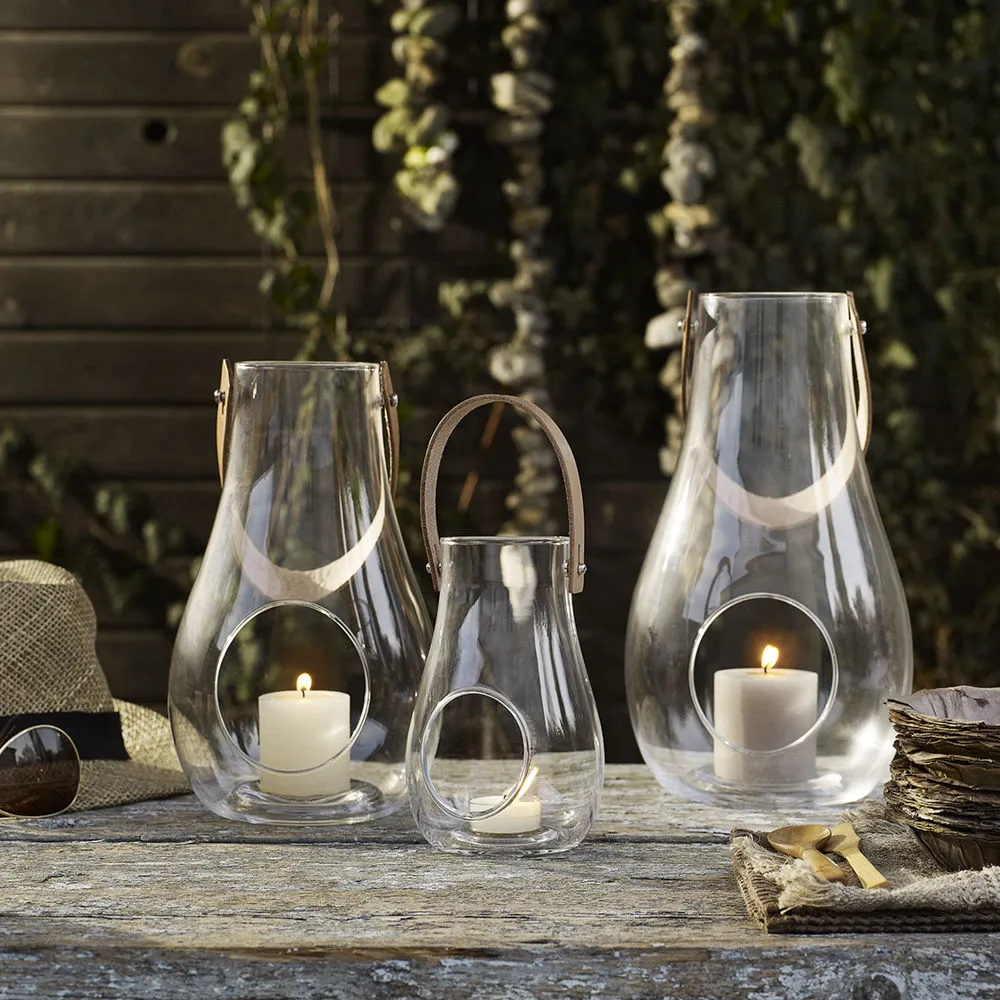 holmegaard | design with light lantern | clear 16cm - LC