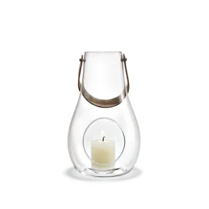 holmegaard | design with light lantern | clear 25cm