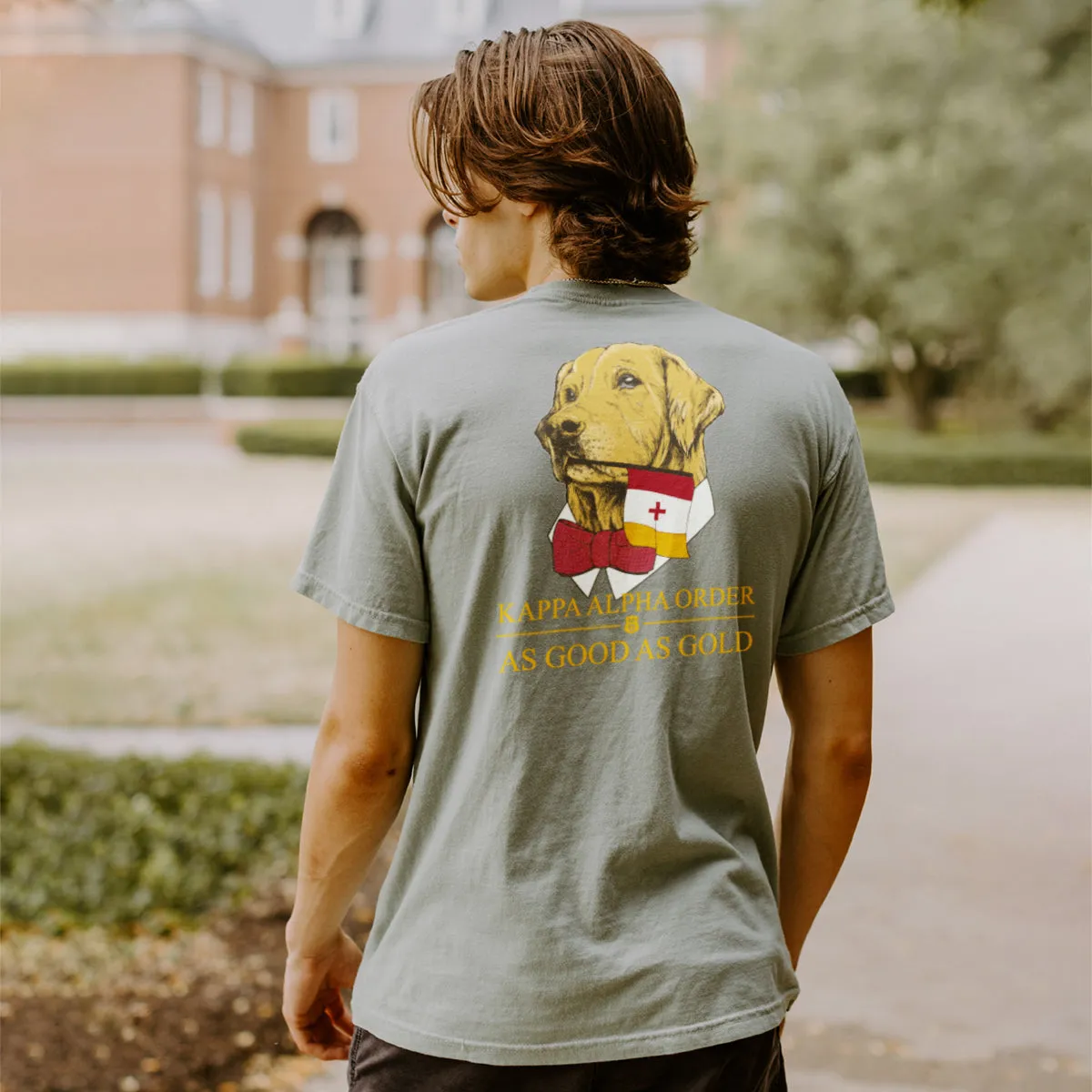 Kappa Alpha Comfort Colors Retriever Flag Tee