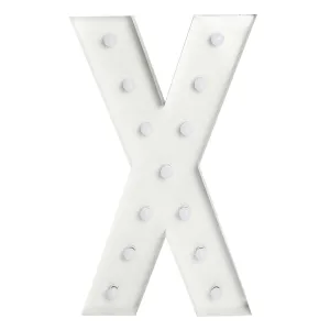 Large 4ft Tall LED Marquee Letter - X