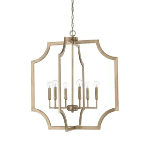 Lesley Six Light Foyer Chandelier