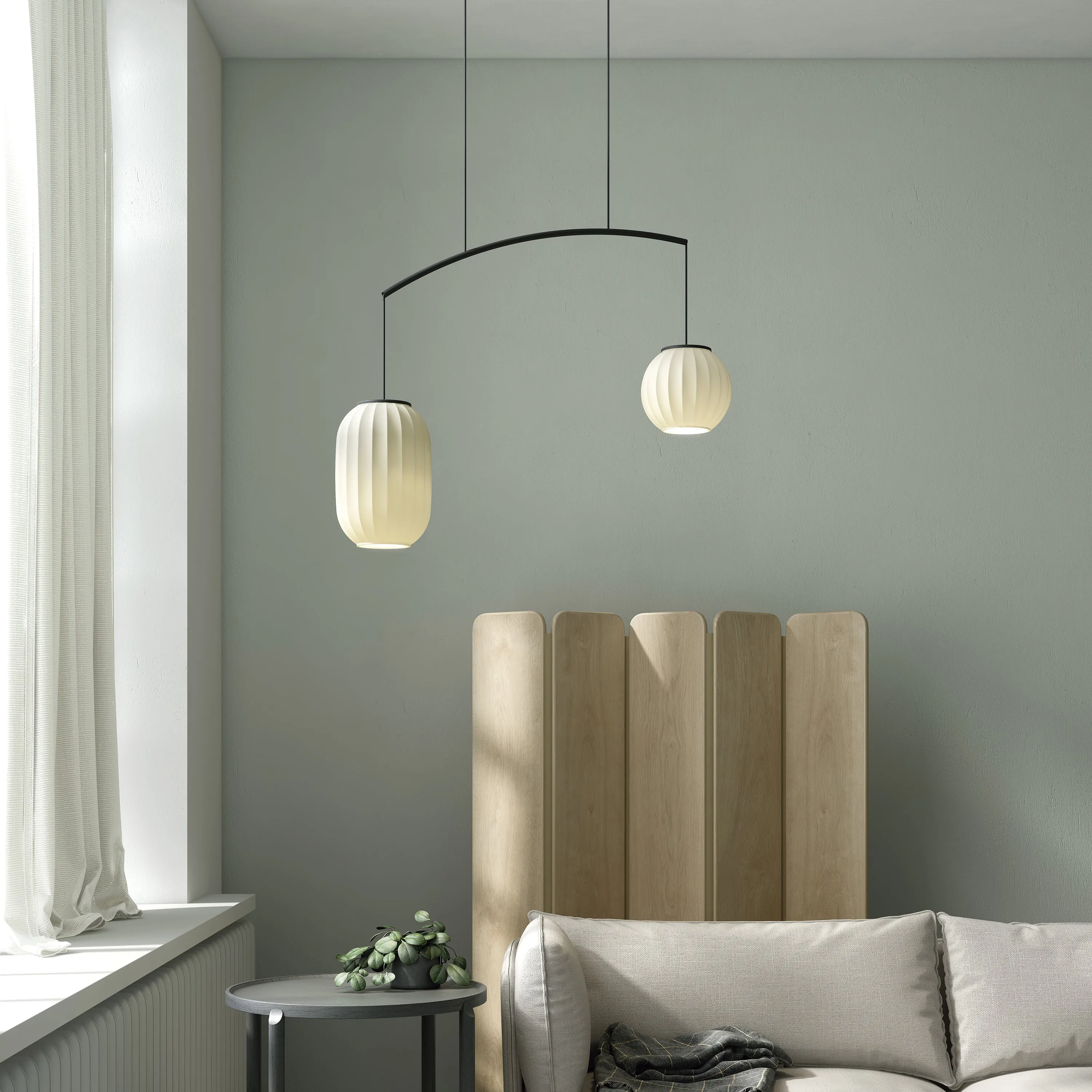 Mei Mobile Linear Pendant Light