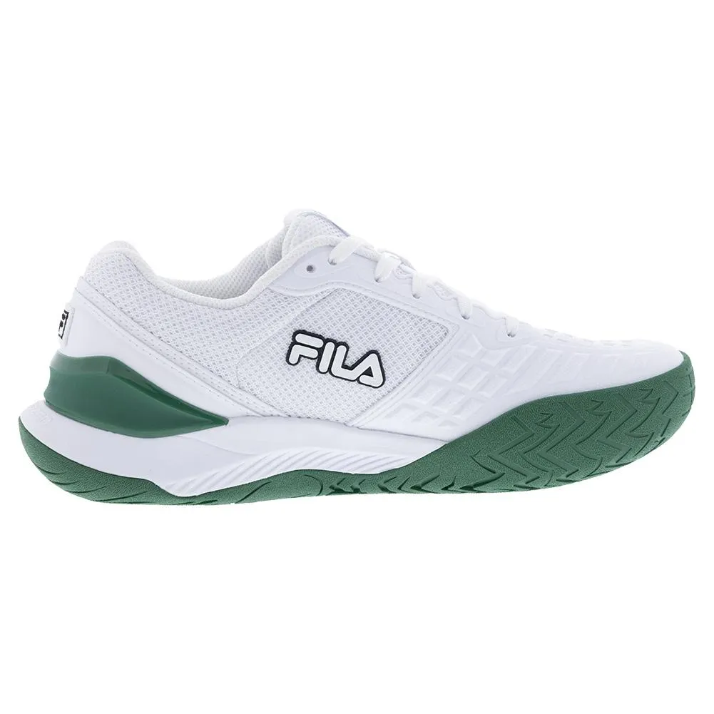 Mens Axilus 3 Tennis Shoes White and Black