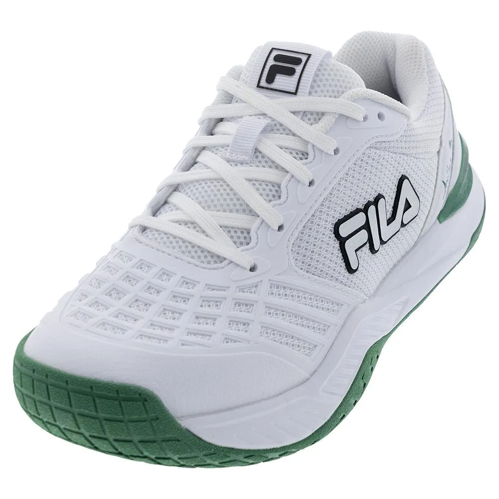 Mens Axilus 3 Tennis Shoes White and Black