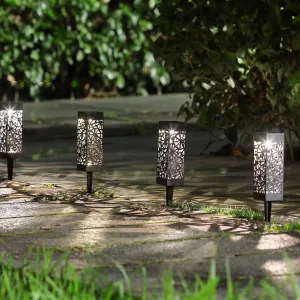 Moroccan Tower Solar Lanterns