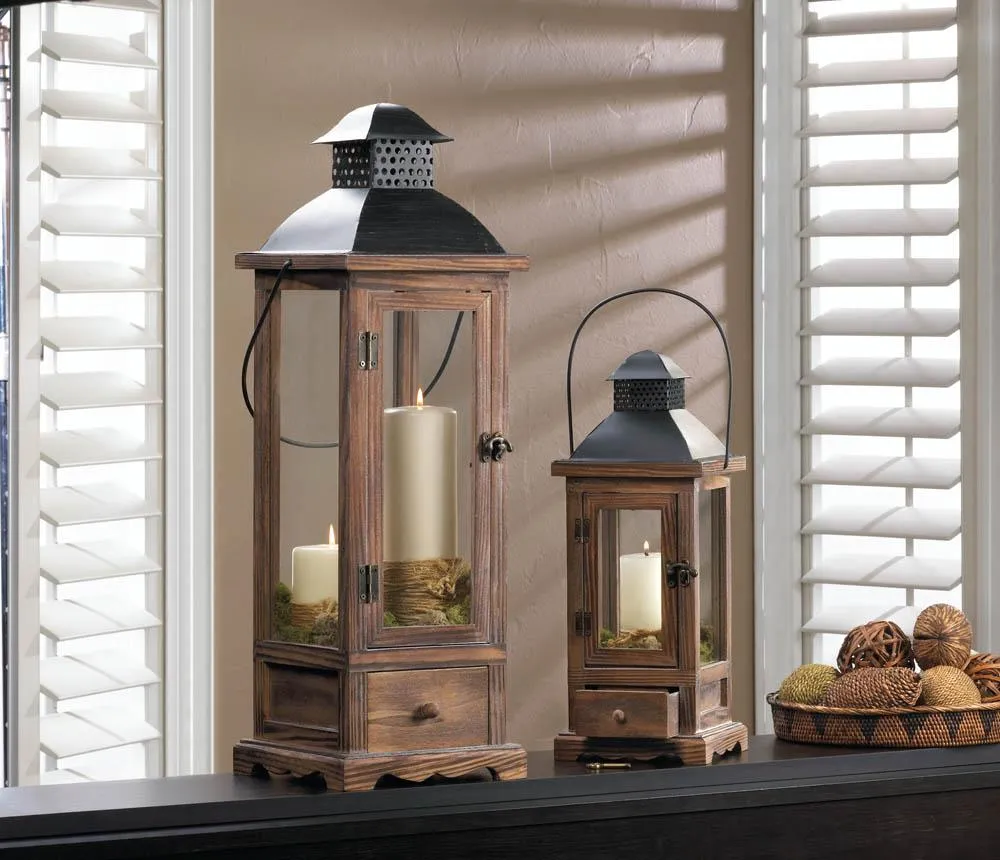 Mount Vernon Wooden Lantern - Small