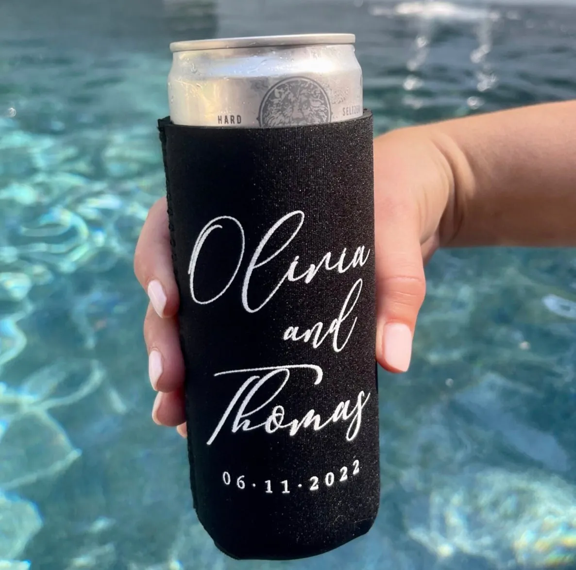 Personalized Skinny Can Coolers