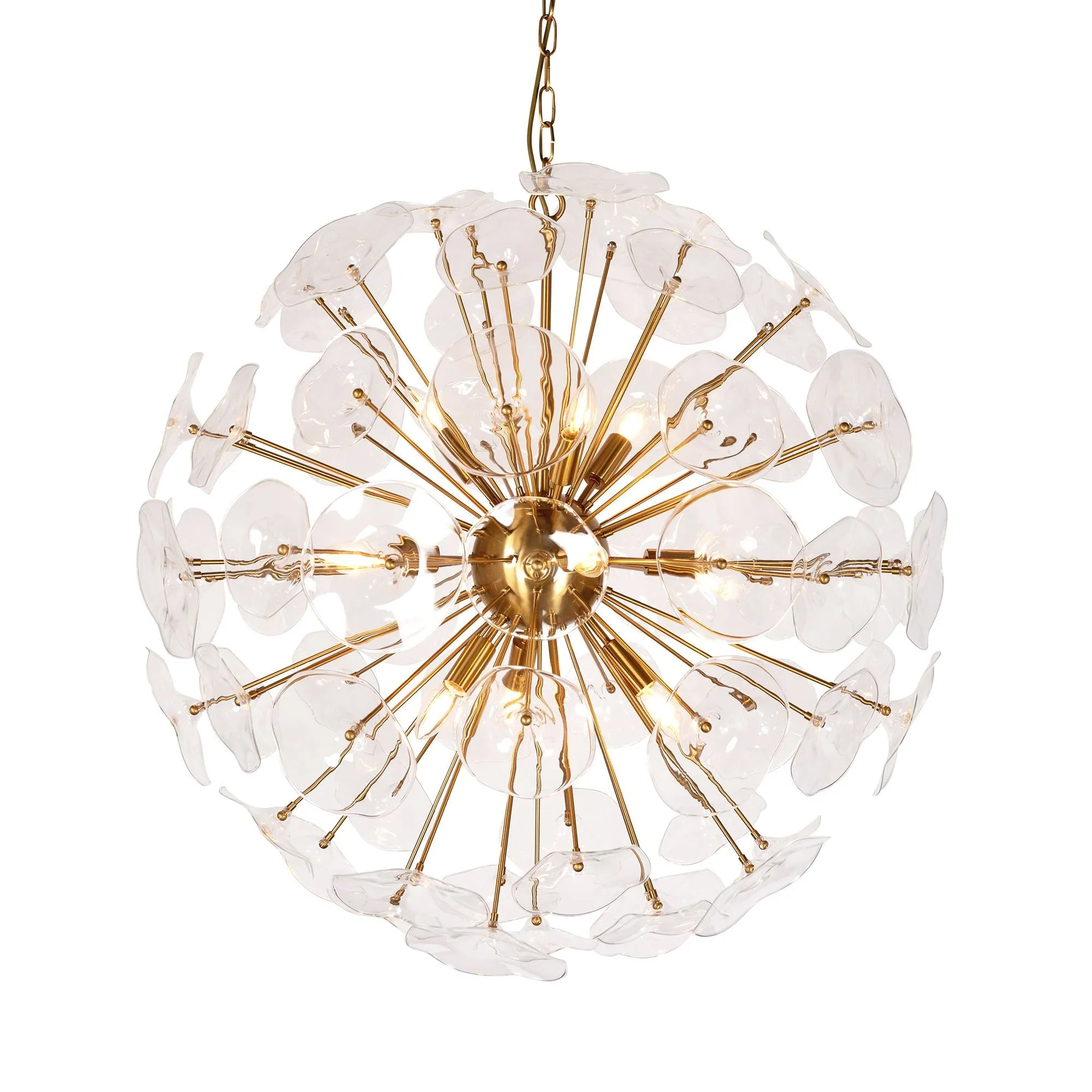 Petal Burst Pendant Light Large by Zentique