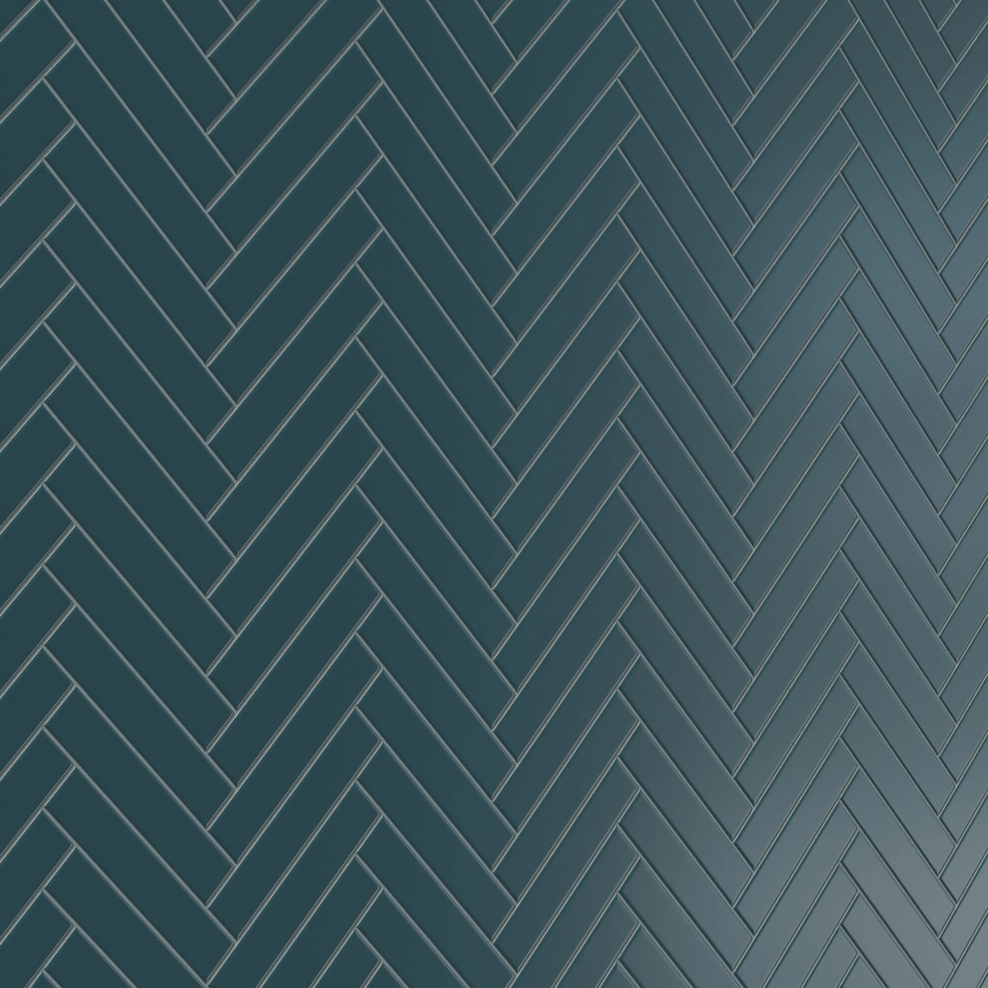 Reagan 2x10 Matte Ceramic Tile in Teal