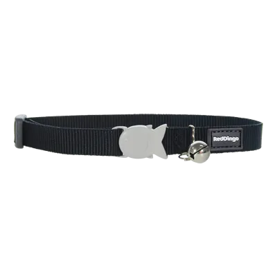 Red Dingo Cat Collar Classic Black