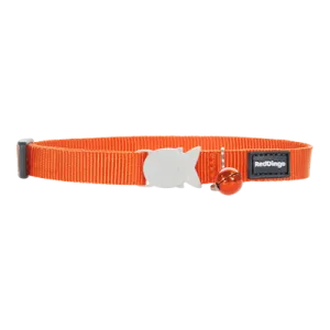 Red Dingo Cat Collar Classic Orange