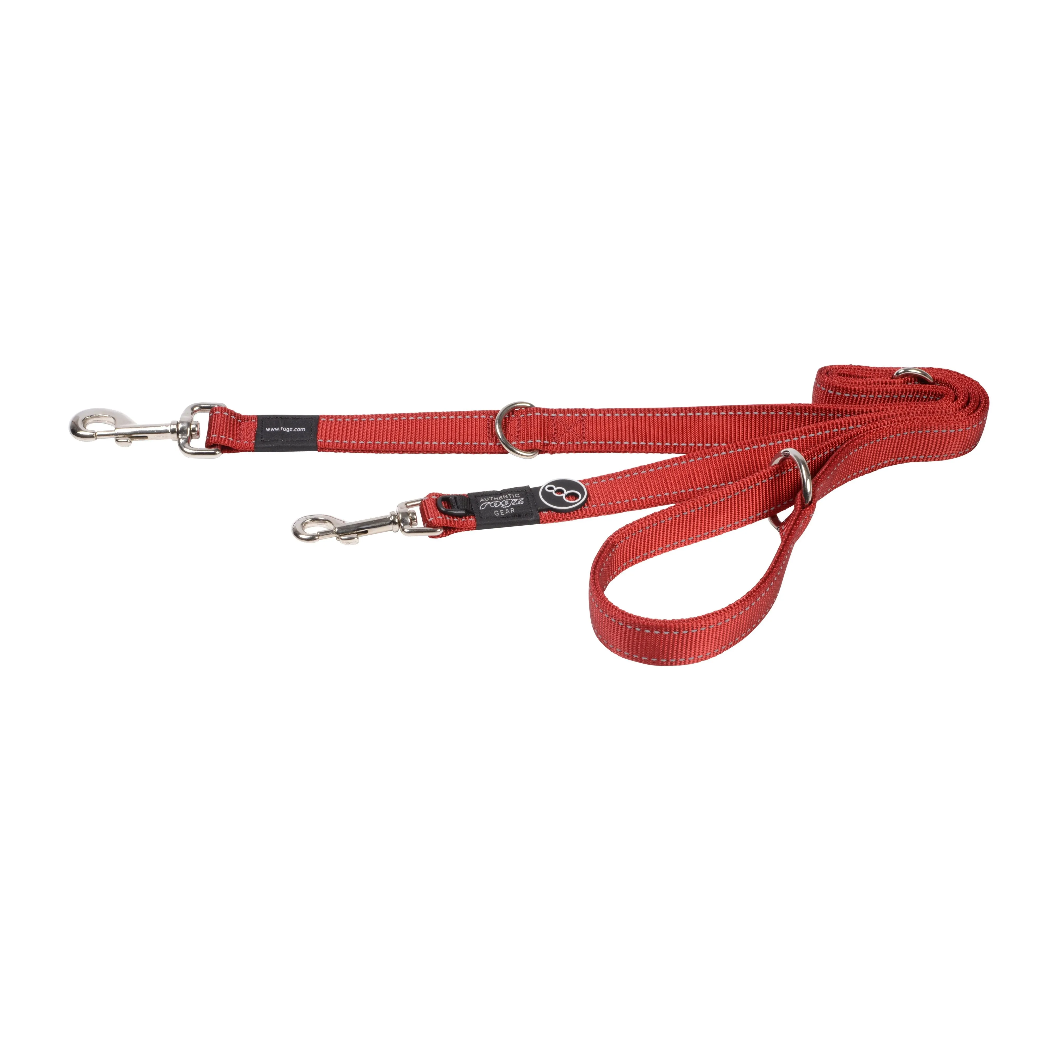 Rogz Specialty Extra Large Dog Multi-Lead Red