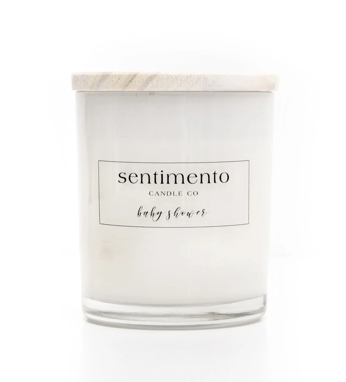 Sentimento Soy Candle - Baby Shower