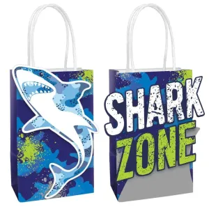 Shark Birthday Create Your Own Treat Bag Kit - 8 Pkt