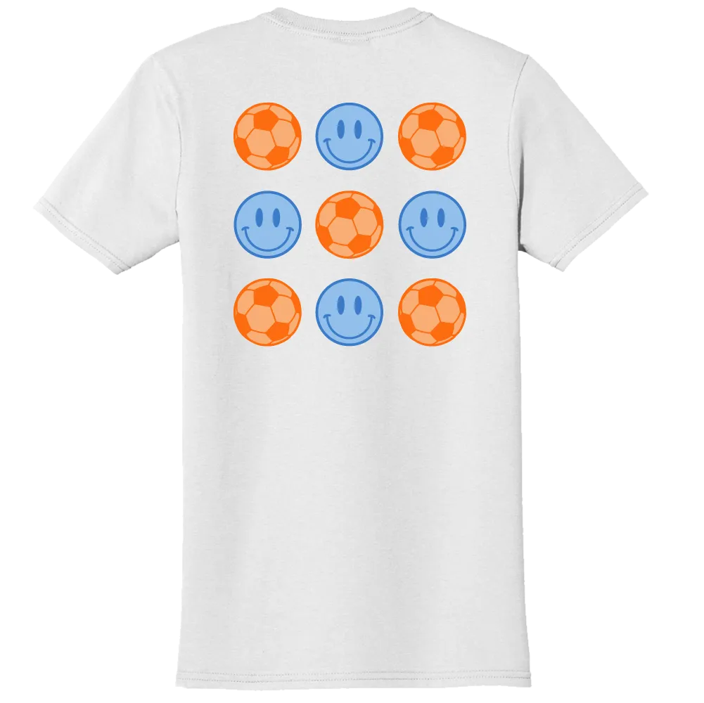 Soccer Balls & Smiley Faces - Comfort Colors® Tee