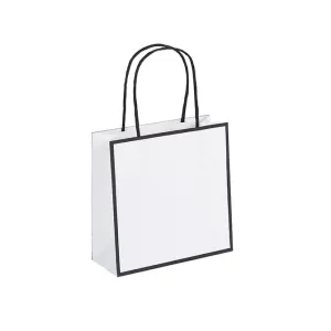 Sophie Retail Shopper White- 7" x 7" x 3.0"