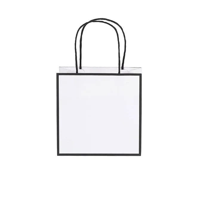 Sophie Retail Shopper White- 7" x 7" x 3.0"