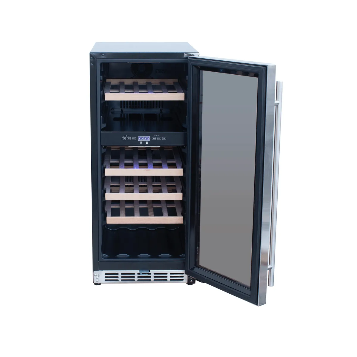 Summerset 15-Inch Outdoor Rated Dual Zone Wine Cooler - RFR-15WD