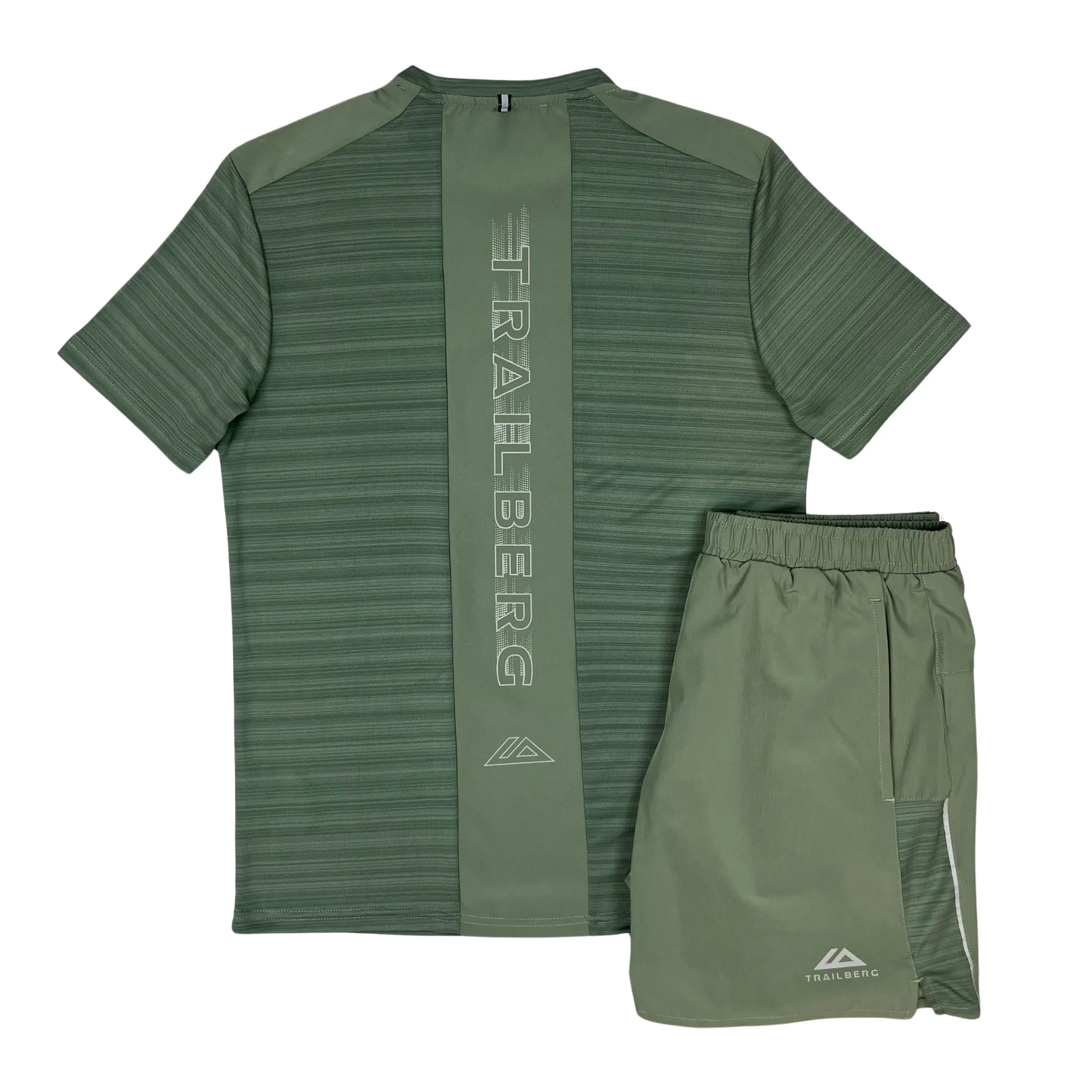 Trailberg Cloud T-Shirt / Shorts Set - Forest Green