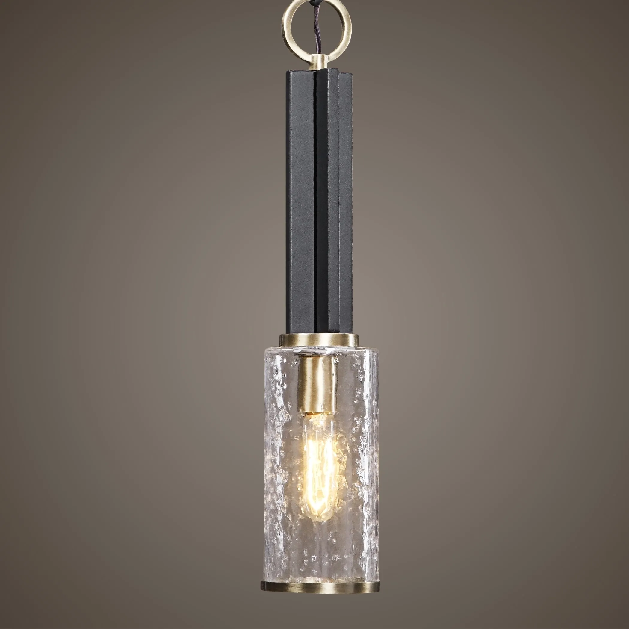 Uttermost Jarsdel 1 Light Industrial Mini Pendant