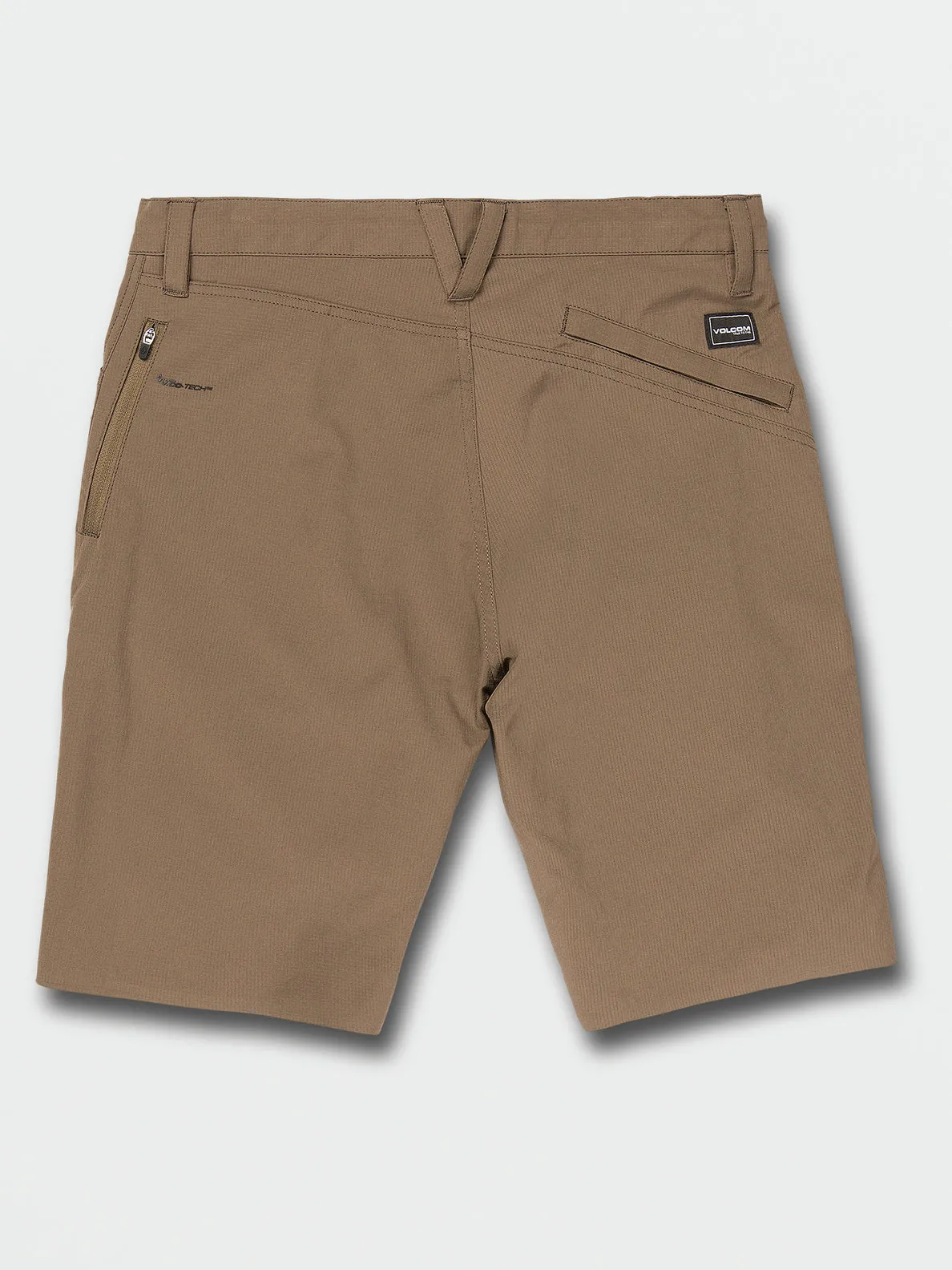 VOLCOM 91 TRAILS HYBRID 21" SHORT- TARMAC BROWN