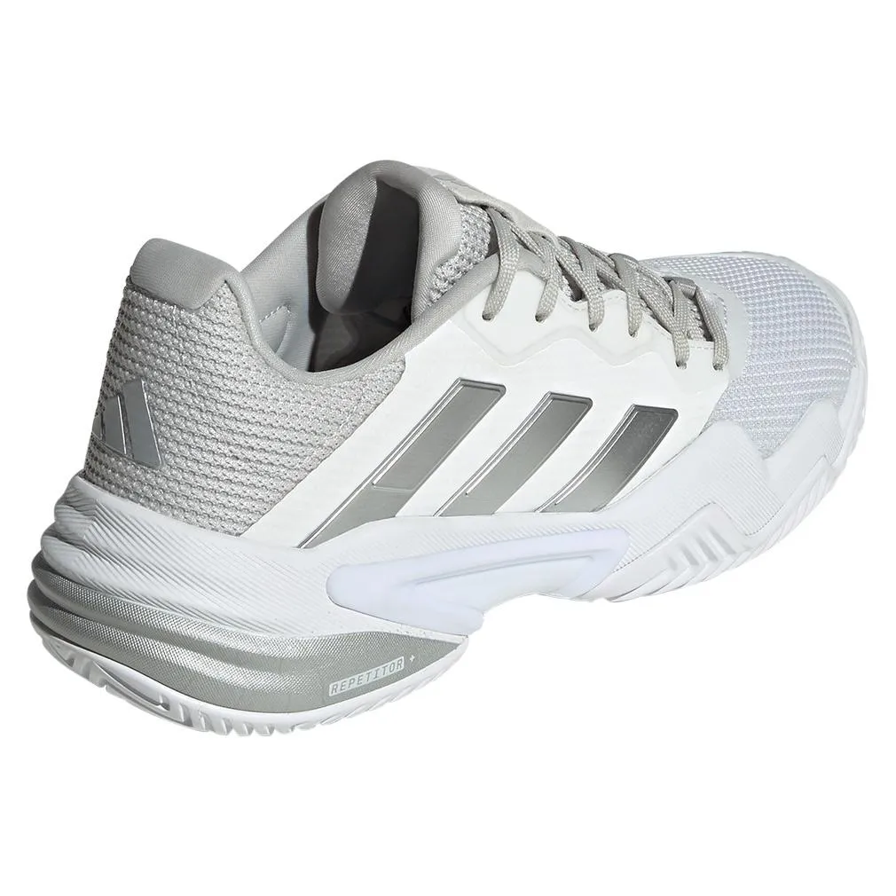 Women's Barricade 13 Tennis Shoes White and Gray