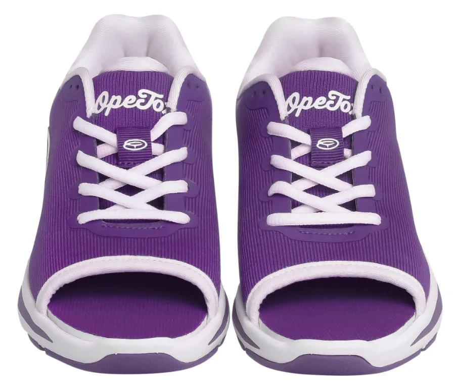 Women's Open Toe Sneaker Purple