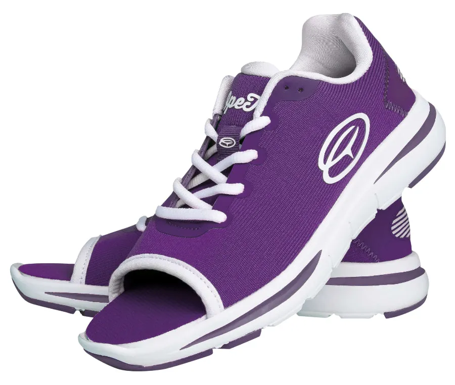 Women's Open Toe Sneaker Purple